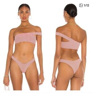 Lovers and Friends Marli Top and Bottom - Red & White
